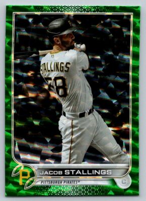 2022 Topps #286 Jacob Stallings Green Foil /499 *YSC*
