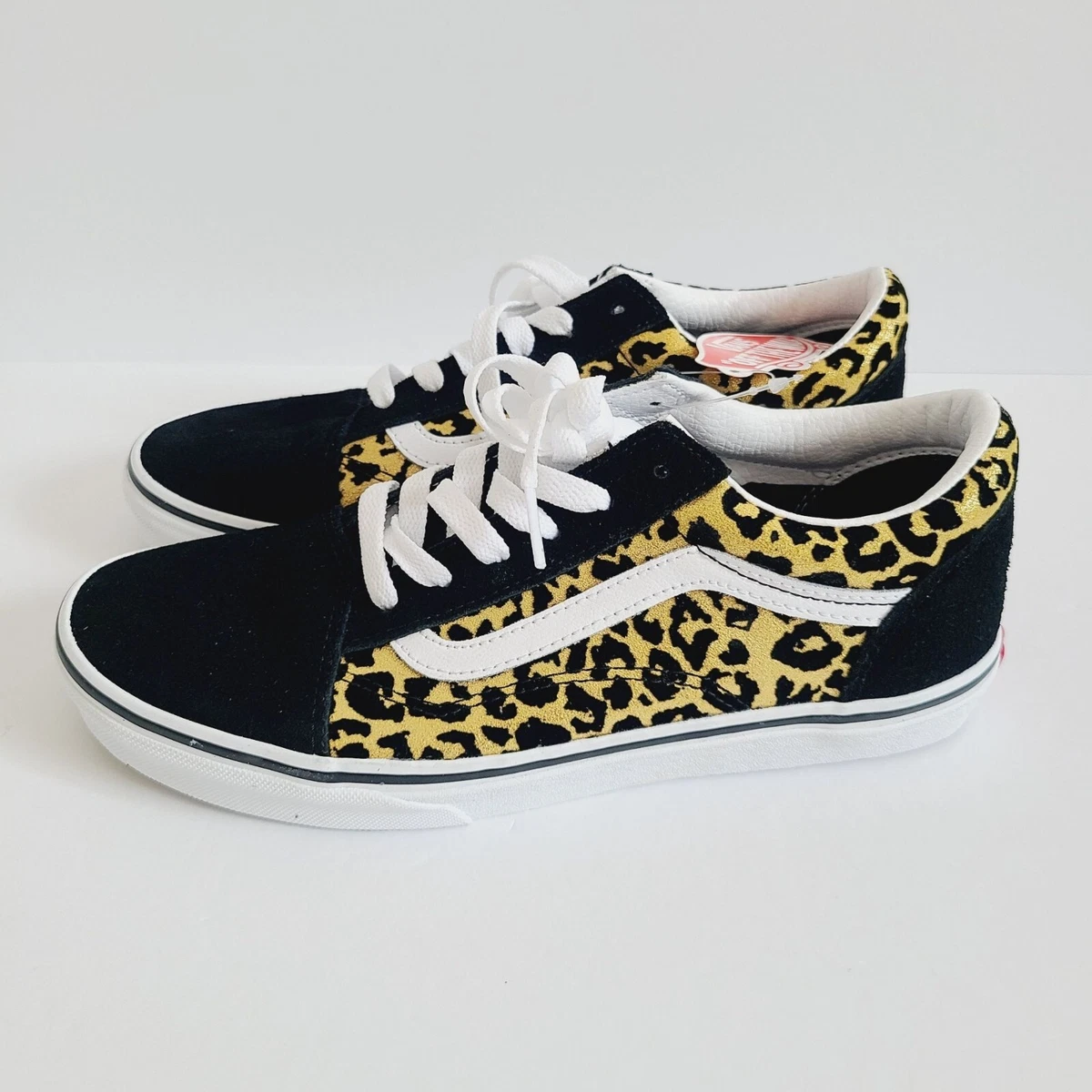Vans old sales school leopard