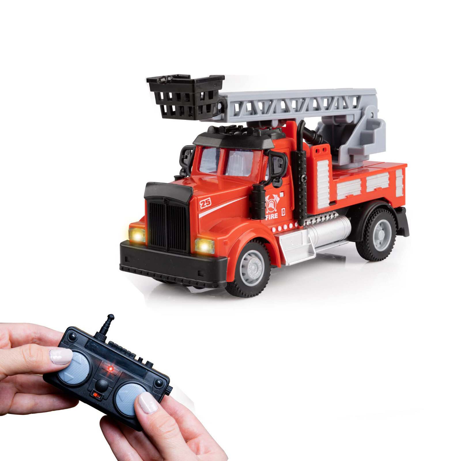 S Truck Rc Toy Car Fire Construction Trucks Rechargeable Gif