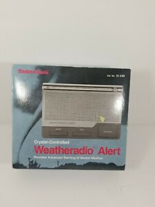 Radio Shack 12-240 Weather Alert Radio with manual "works Tested" | eBay