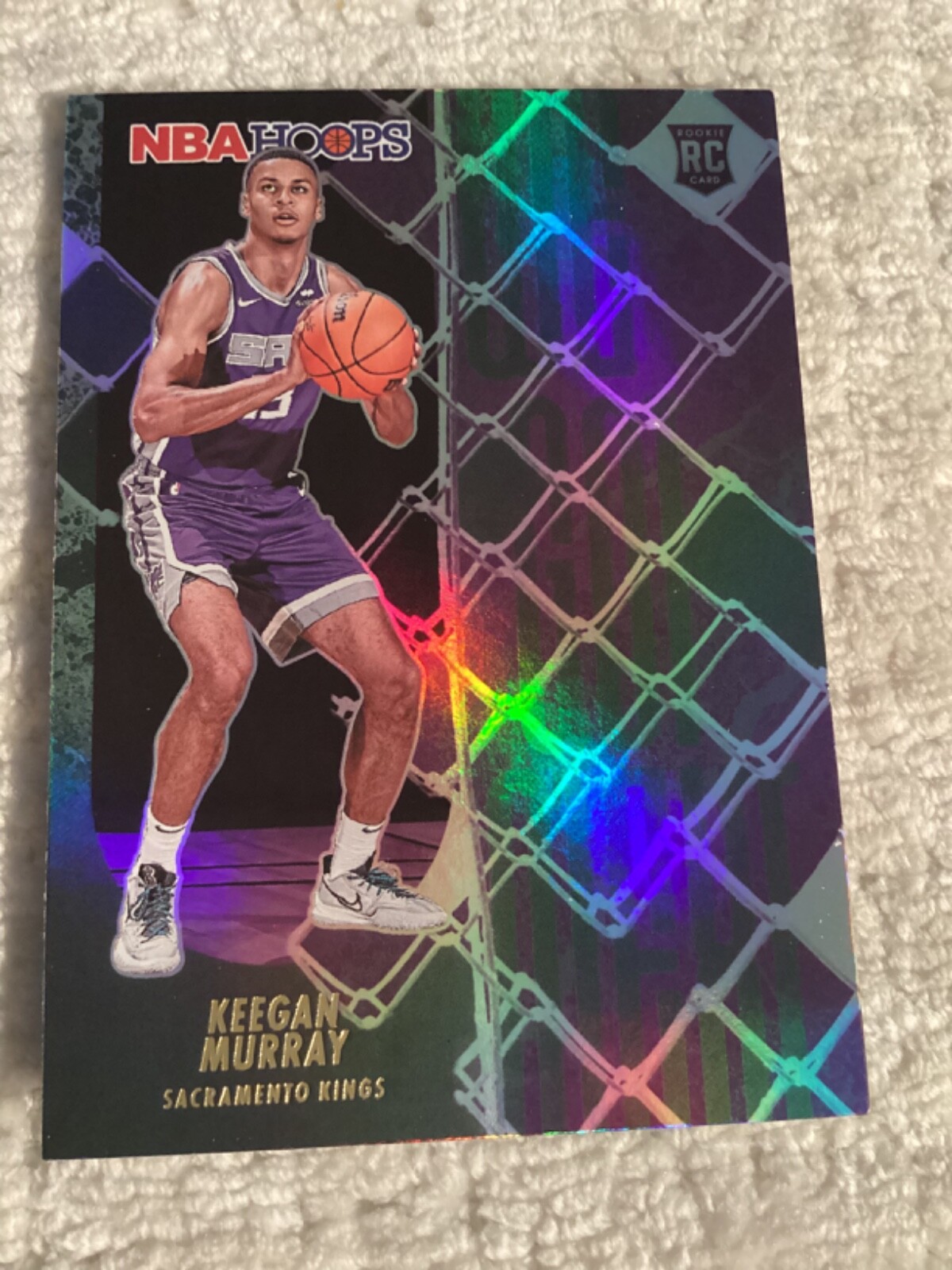2022-23 Panini NBA Hoops We Got Next Holo Keegan Murray #4 Rookie Card RC Kings