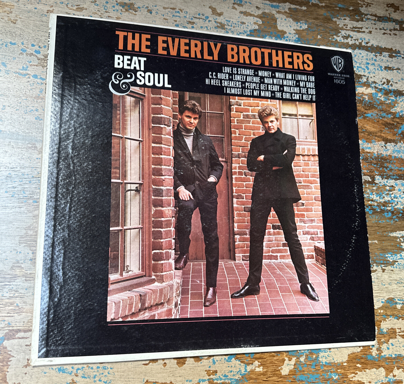 THE EVERLY BROTHERS Beat & Soul ORIGINAL LP WB Gold Label W 1605 Ex