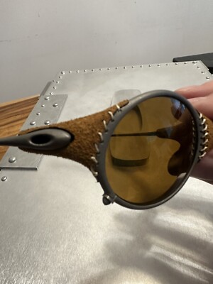 VINTAGE Oakley X-Metal Mars Leather Michael Jordan with Gold