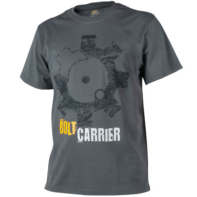 Helikon Bolt Carrier T-Shirt Urban Casual Herren Grafik Sommertop Shadow Grau