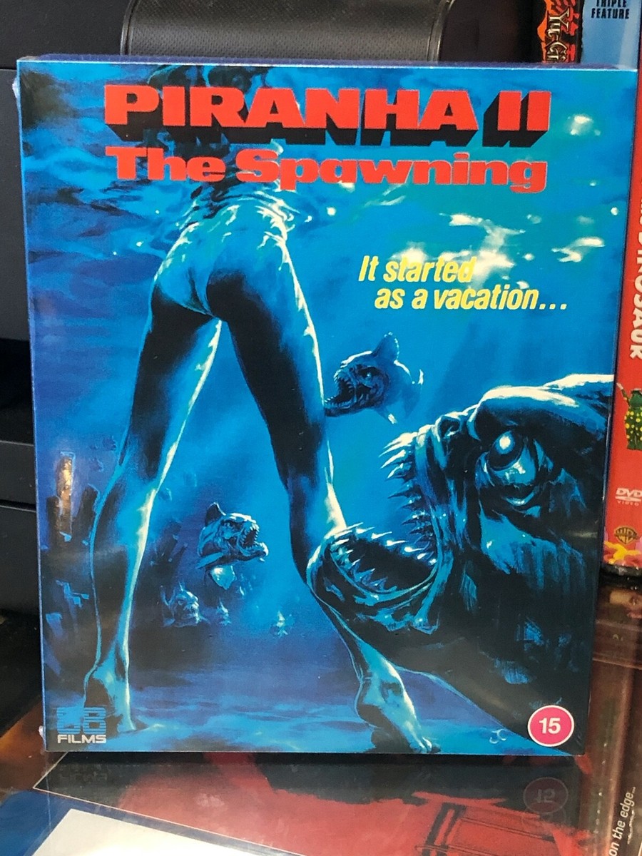 Piranha 2: The Spawning (BluRay) Limited Edition! Slip Cover