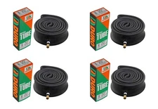 4 DURO 20" x 2.25/2.35/2.50 Bicycle THORNPROOF Inner Tube 33mm Schrader Valve