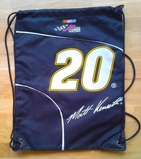 MATT KENSETH No. 20 CINCH BLACK BAG NASCAR.