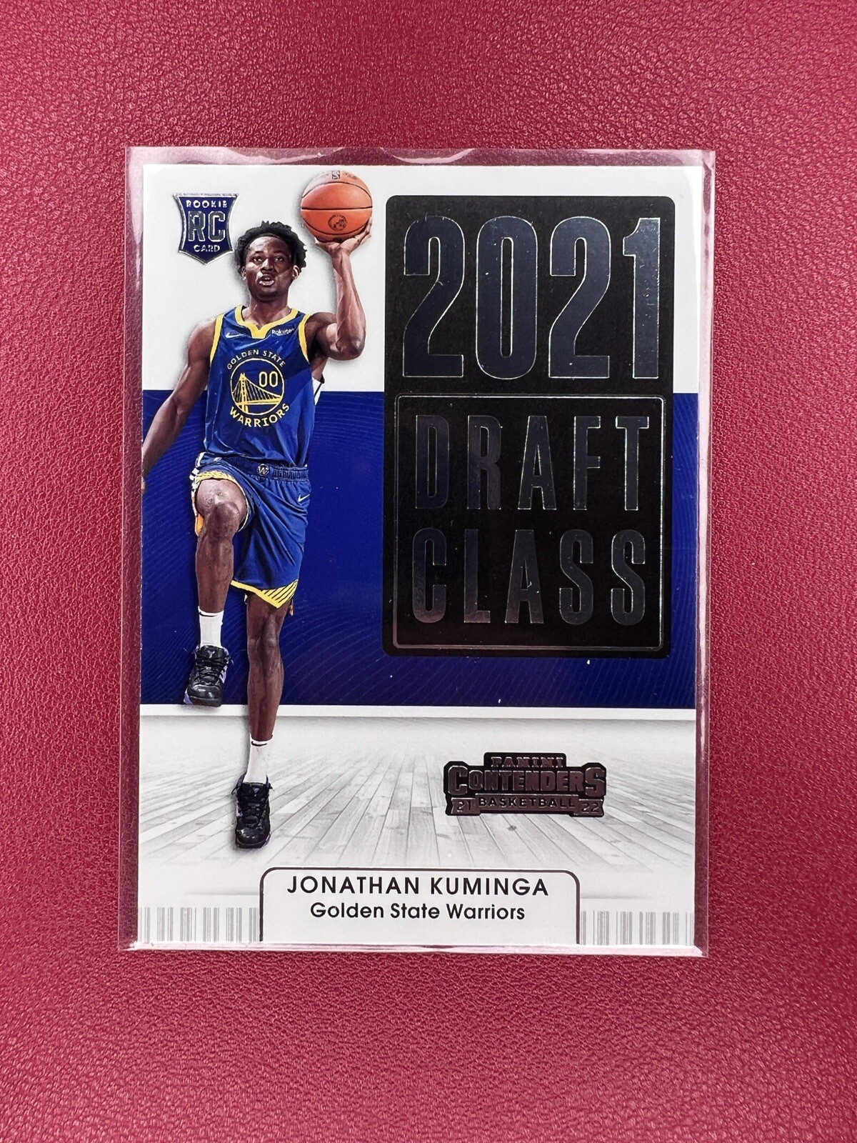 2021-22 Panini Contenders - 2021 Draft Class Contenders Jonathan Kuminga #7 (RC)