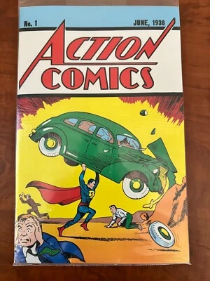 Superman Action Comics #1 Loot Crate SEALED Reprint with COA!!!