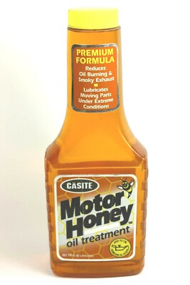 CASITE '' MOTOR HONEY '' Oil Treatment 14 FL. OZ. ( FULL ) NOS