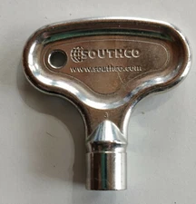 Southco E3-8-1 8mm Recessed Square Compression Latch Key Female