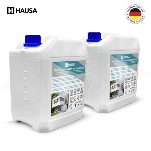 Hausa Fassadenimprägnierung 5L für 60m² dauerhafter Schutz vor Nässe Algen TOP - Bild 12 von 12