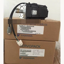 one yaskawa New servo Motor SGMJV-08ADE6E+SGDV-5R5A01A002000 FREE SHIPPING