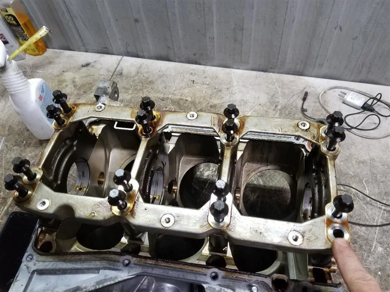 BARE Cylinder Block 3.5L 6 Cylinder Fits 07-14 ALTIMA MAXIMA - Imagem 2 de 4