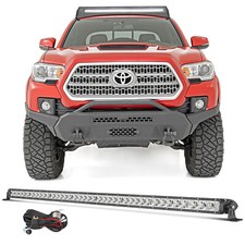 For 2024-2025 Toyota Tacoma Roof Rack Combo Slim 40 Led Work Light Bar Wwiring