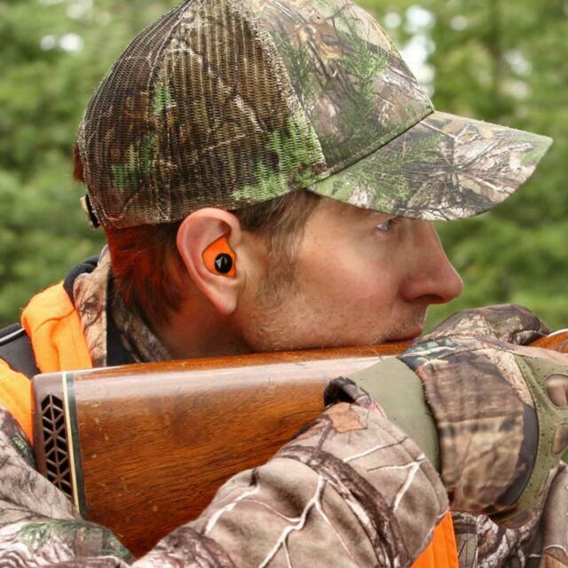 Black Custom Fit Molded Earplugs Shooting Shotgun Noise Protection Ear