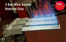 2 Bar & 3 Bar Chinese Wok Cooker Burner Commercial Range Natural Gas Heavy