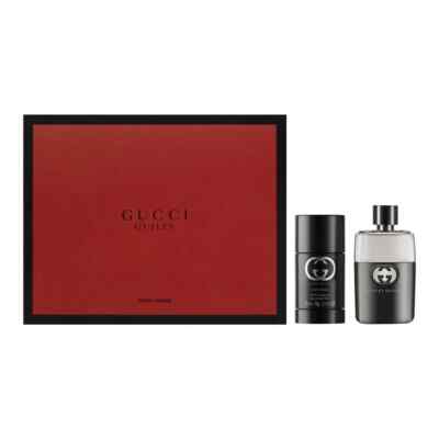 Gucci Guilty Pour Homme Gift Set 1.7oz EDT Spray 2.4oz Deodorant Stick