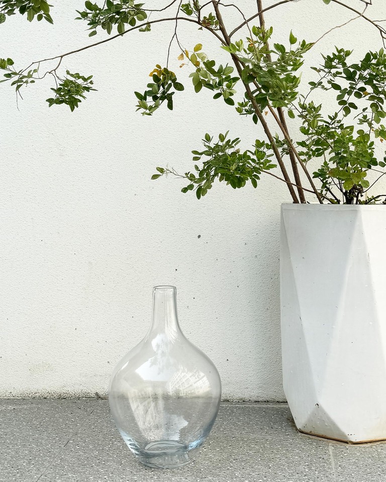 XXIV Solar terms 15'' Large Glass Floor vase, Extra Large Glass vase