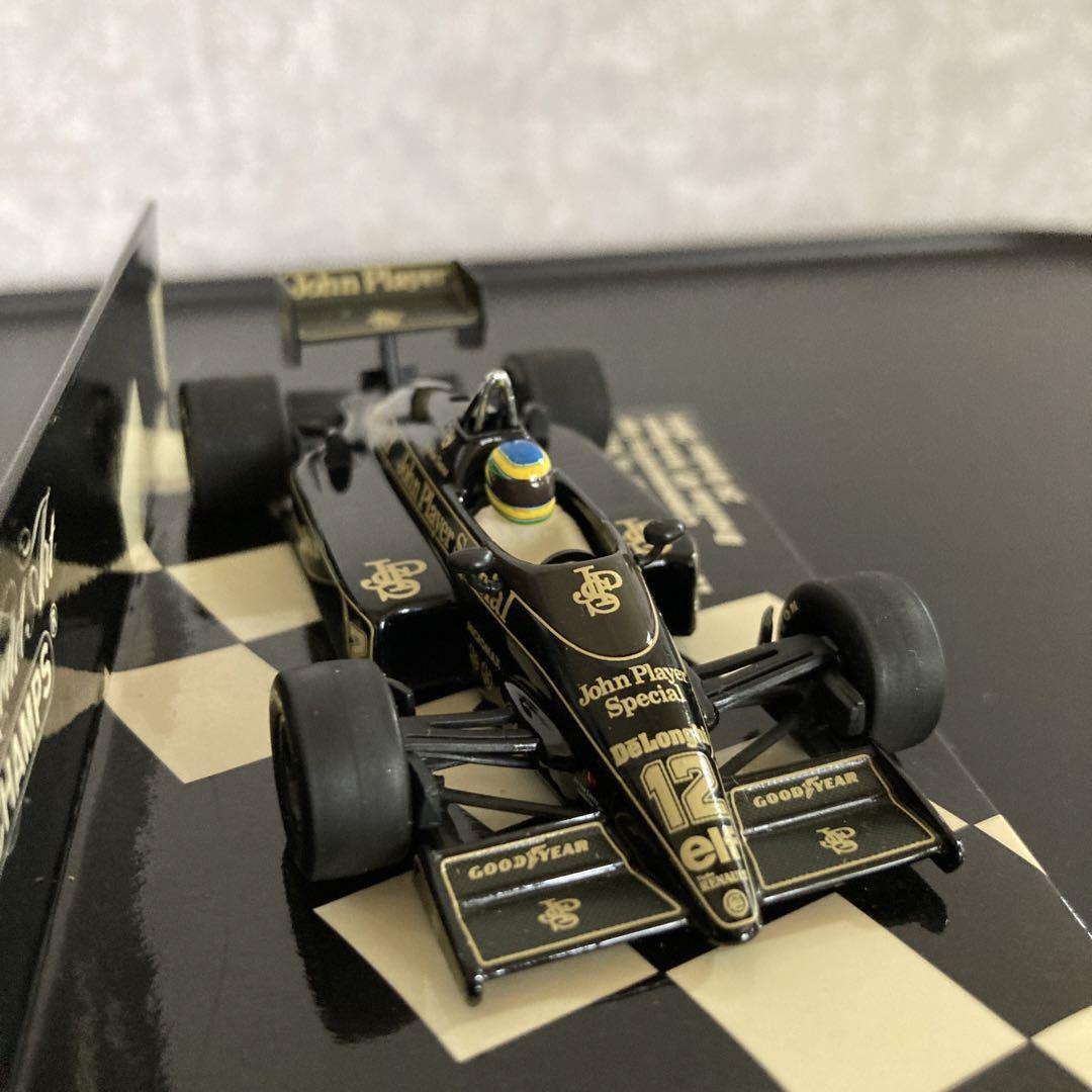 Minichamps 1/43 Lotus Renault 98T B. Senna Commemorative Lap