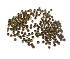 5000Pcs Silver plated Golden Bronze Crimp Beads Rondelle Shape 2mm 2.5mm