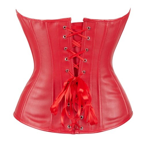 Women Corset Sexy Clubwear Bustier Overbust Women Zipper Waist Trainer Bustier - Picture 18 of 33