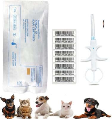 Animal Microchip Implant Microchip Dog Price 100pcs Cat Dog