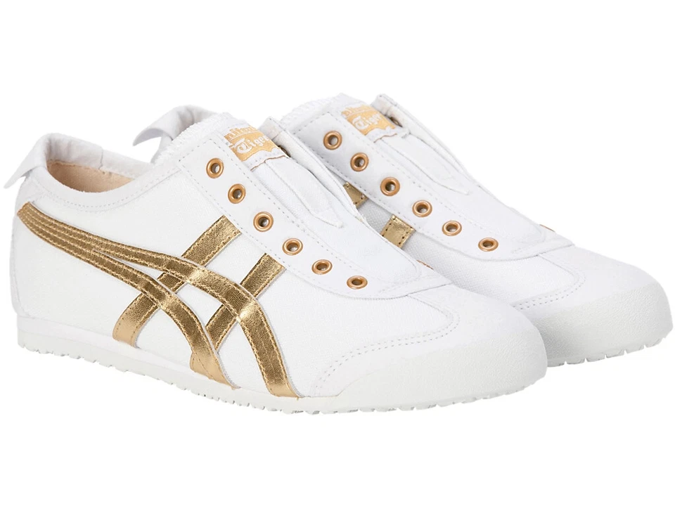Onitsuka Tiger MEXICO 66 SLIP-ON 1183A962 102 ORO BLANCO PURO