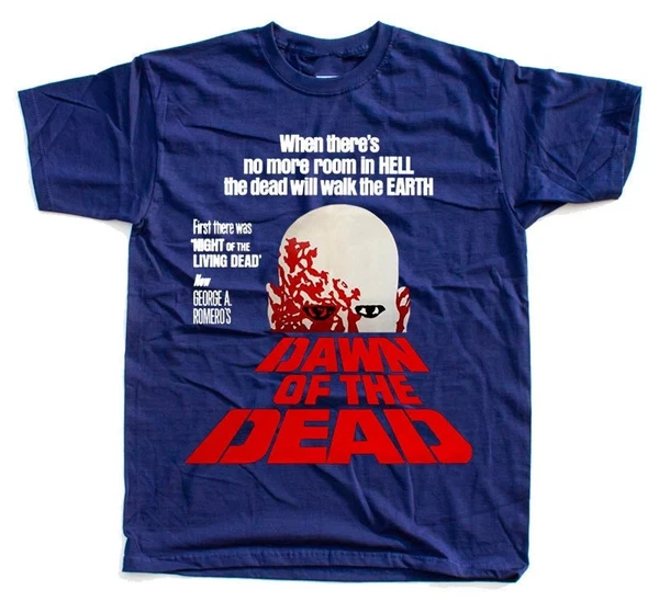 Dawn of the Dead V1 Horror Gift For Halloween T Shirt Full Size S-5XL
