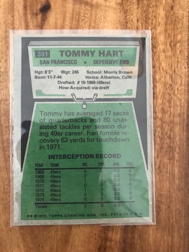 1975 Topps Football Cards #267-528 most EX/NM Set Break Pick to complete set ! - Picture 223 of 461