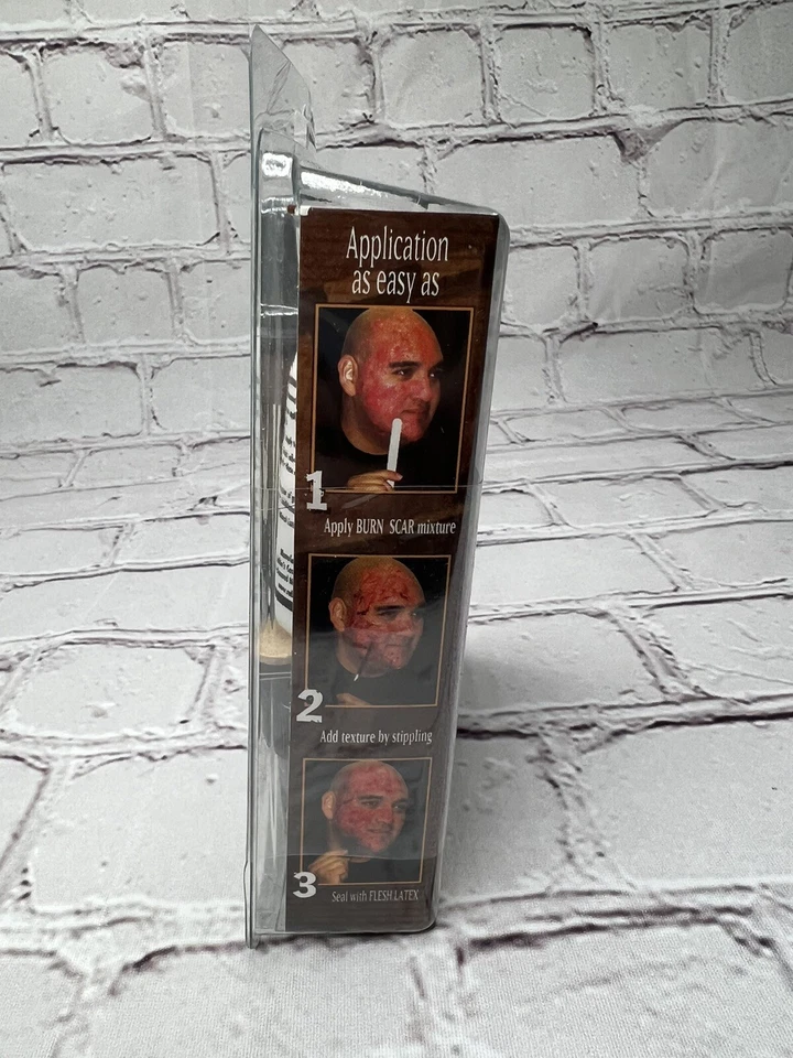 Kit de efectos teatrales Burn Fx cicatrices de quemaduras faciales Foto 3 de 4