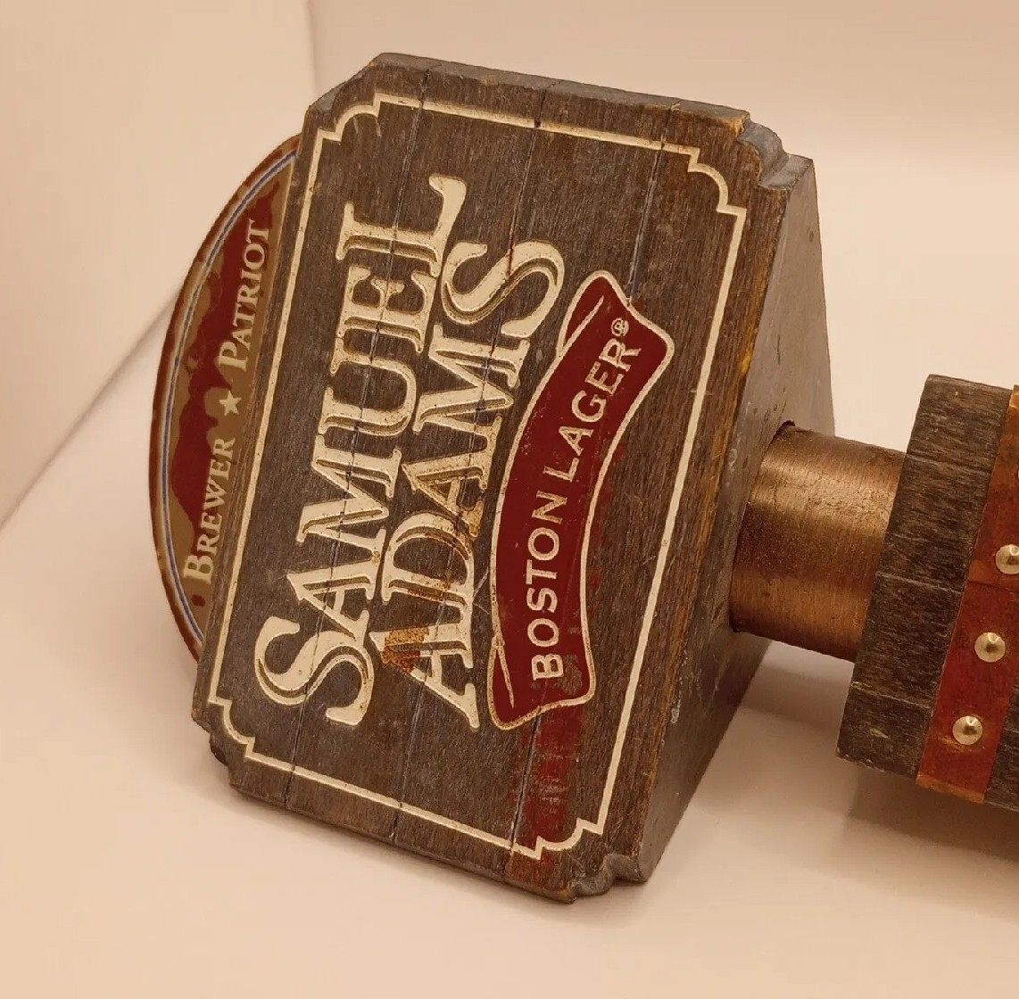 Samuel Adams ~ Boston Lager ~ Tap Handle ~ Brewer ~ Patrion