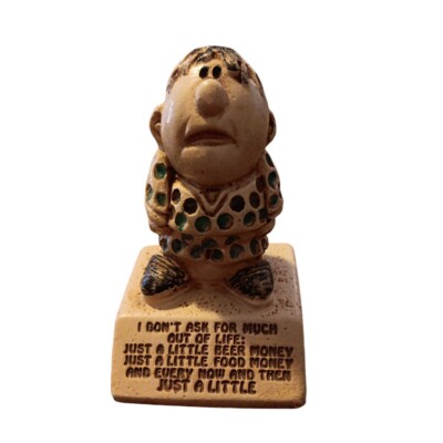 I Don't Ask Much Of Life If You Think Of Me Shame On You 2 Paula Figures Vtg '69