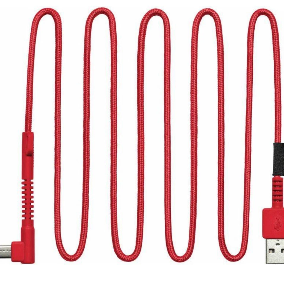 4FT Charge Cable for Nook Color Tablet Braided 90 Degree Connection Charger Cord - Image 4 of 4