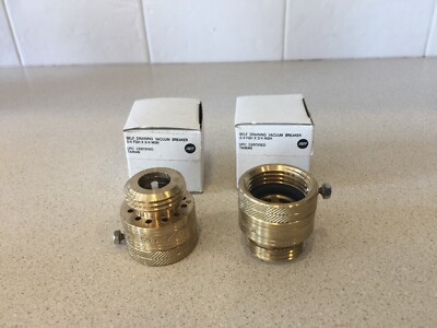  2  JMF  3/4'' FGH x 3/4'' MGH  Self Draining Brass Vacuum Breakers