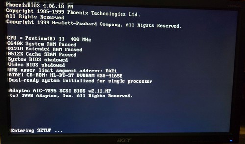 Dual Slot 1 - HP E60 BlackDog Mainboard - HP PCB 5183-9868 Rev. C1 - Bild 3 von 24