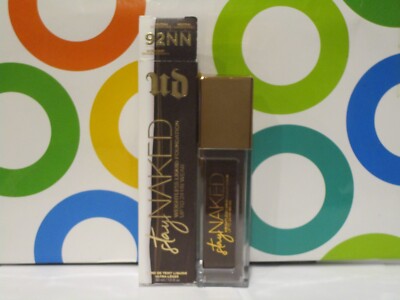 URBAN DECAY ~ STAY NAKED WEIGHTLESS LIQUID FOUNDATION ~ # 92 NN ULTRA DEEP