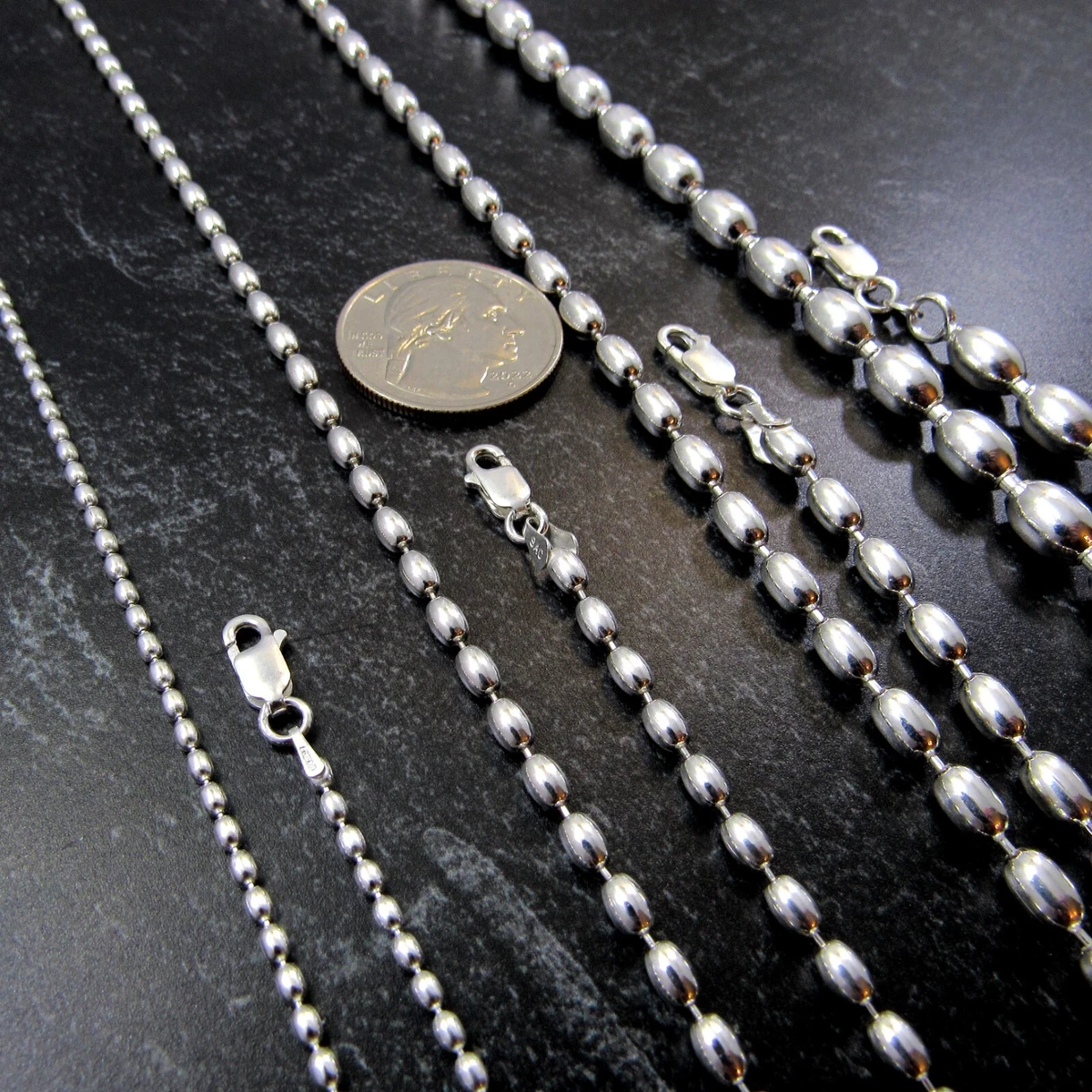 Rice beads shop necklace