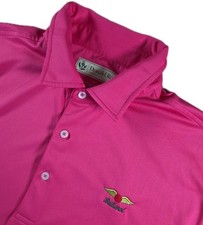 Donald Ross Mens Performance Stretch Golf Polo Shirt Size Large - BALTUSROL CC