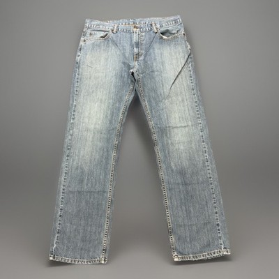 Levi s 559 Relaxed Straight Jeans 36x34 Medium Wash Denim Mens W36 L34 