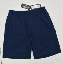 Rhone Men's 9" Mako Shorts Unlined Navy Blue Athletic Active Gym Size S NWT