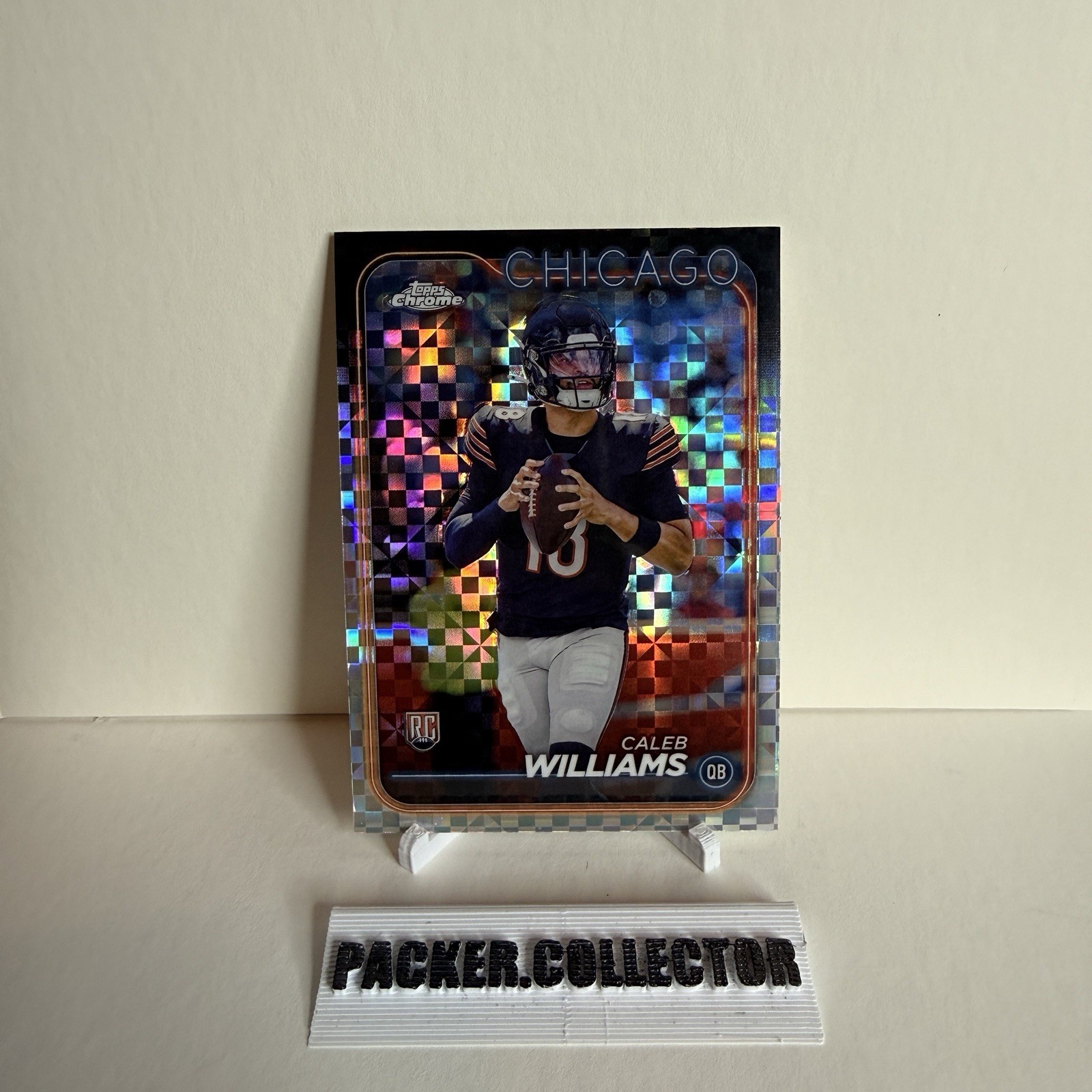 2024 Topps Chrome - Rookies Caleb Williams #202 X-Fractor (RC)