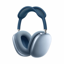 Apple AirPods Max Wireless Bluetooth Over-Ear Headphones w/ Built-In Mic Blue