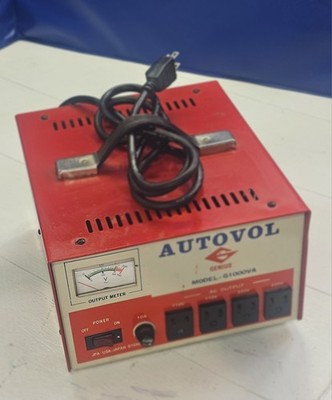 Autovol Genius Model# G1000VA Voltage Regulator