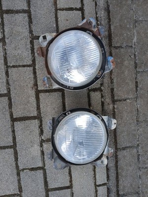 VW BUS T3 Scheinwerfer, 2 x Frontscheinwerfer inkl. Rahmen, Multivan, Westfalia