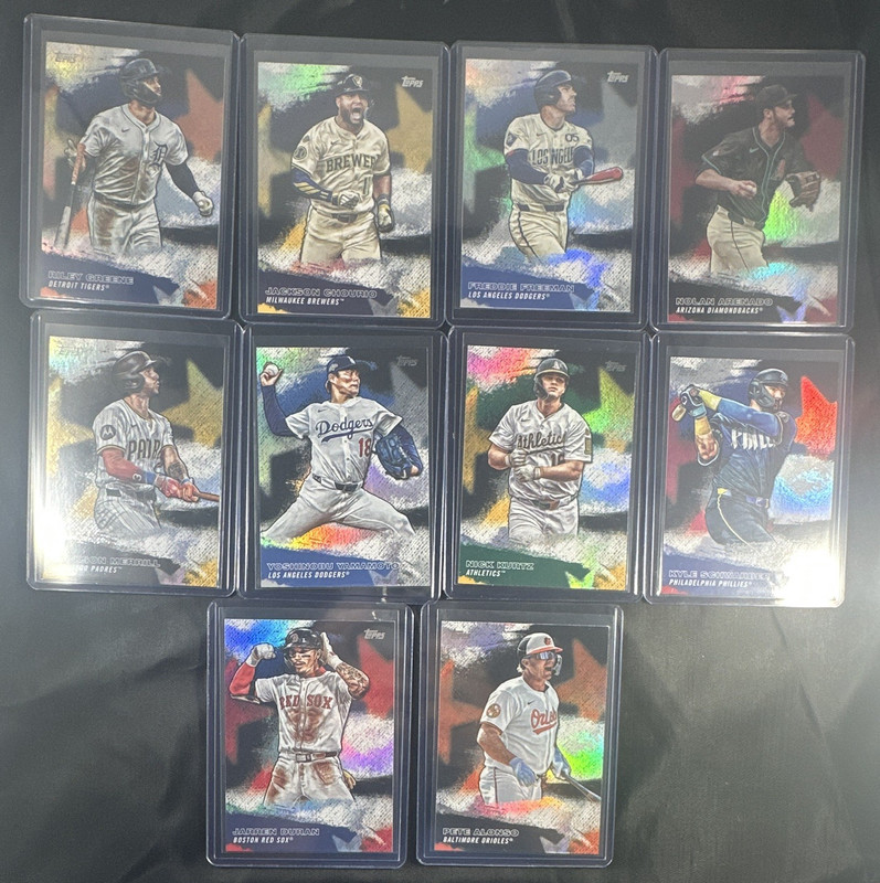 Topps 2026 Stars of MLB Insert Card Lot (10) 