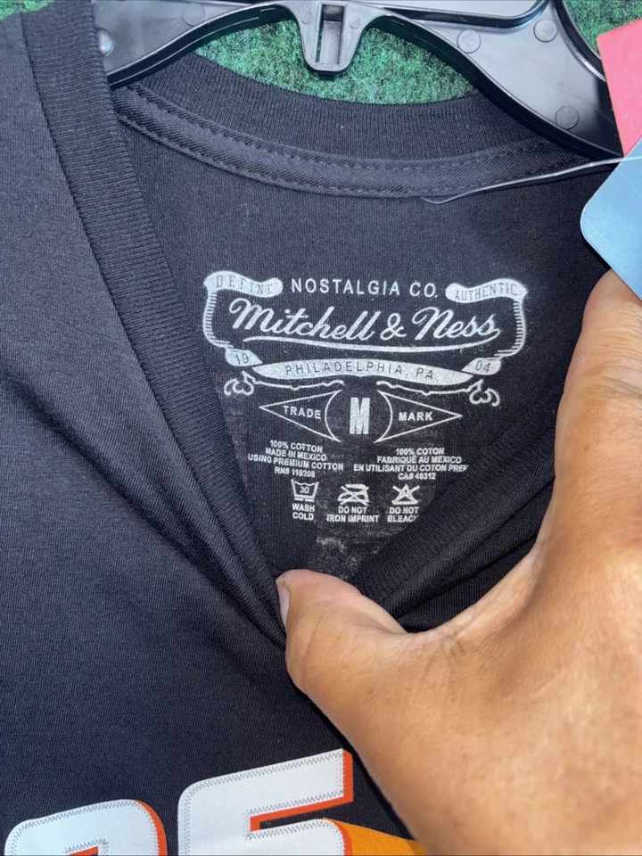 PHOENIX SUNS SHAWN MARION #31 Hombres Camiseta Mediana Mitchell And Ness Negra Nueva Foto 2 de 4