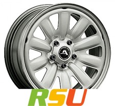 Alcar 132801 6.5x17" ET41 LK5 112 ML 57 Stahlfelgen 17 Zoll