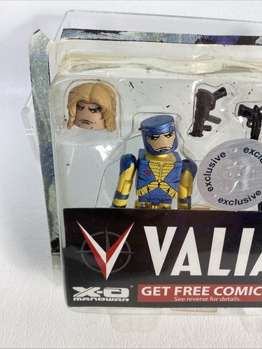 Valiant Minimates TRU Toys R Us X-O Manowar & Bloodshot 2 Pack Missing Back PKG - Picture 3 of 8