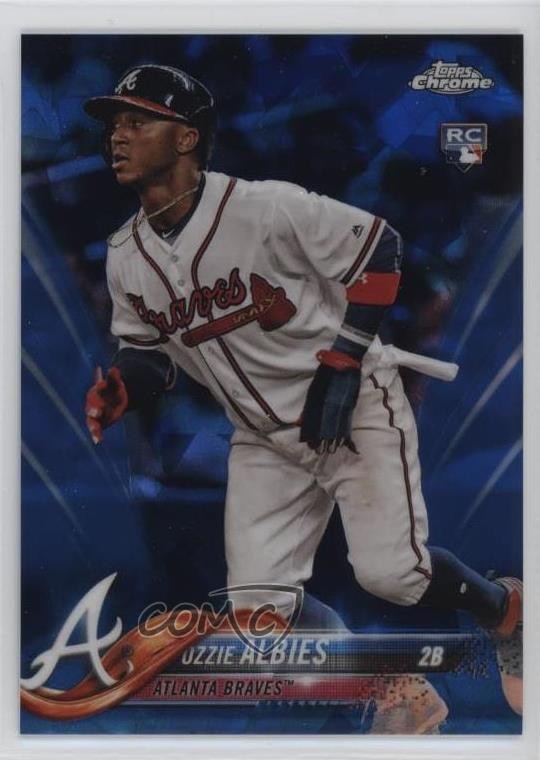 2018 Topps Chrome Sapphire Edition Topps Online Exclusive Ozzie Albies #276 x0z